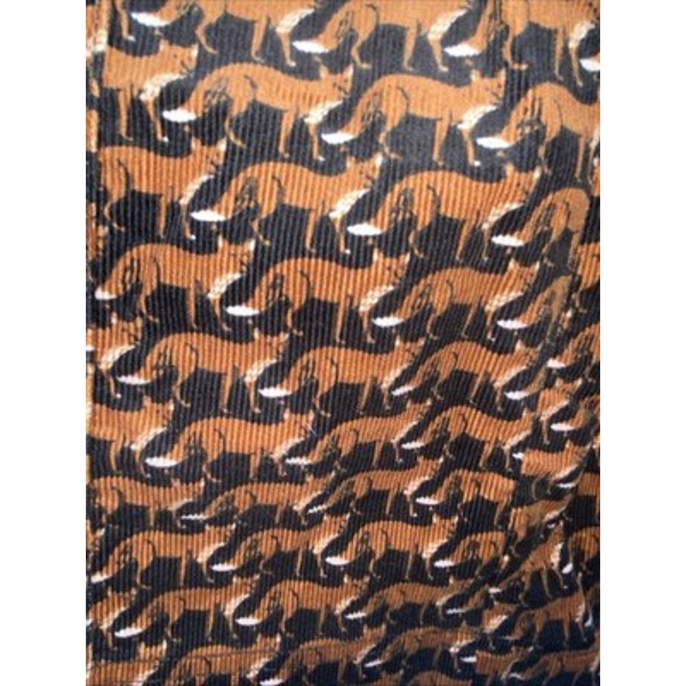 Boden Women’s Sz 8R Navy/Brown Corduroy Dress Coraline Fox Print Stretch - Picture 13 of 13